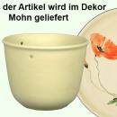 Blumenampel Mohn
