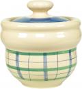 Bowle karo grün-blau