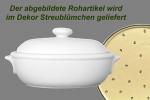 Brottopf groß mit Schrift (1 Zeile) Streublume