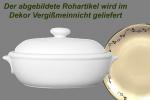 Brottopf groß mit Schrift (1 Zeile) Vergissmeinnicht