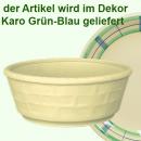 Brötchenkorb karo grün-blau
