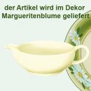 Butterpfännchen Dekor Margueritenblume