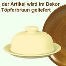 Camembertdose braun