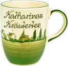 Cappuccino mit Schrift (2 Zeilen)