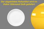 Dessertteller 19 glänzend gelb