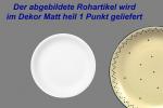 Dessertteller 19 matt hell 1 Punkt