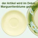 Espresso-Untertasse Dekor Margueritenblume