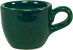 Espresso-Tasse grün Sprenkel
