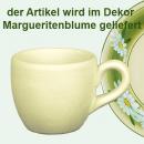 Espresso-Tasse Dekor Margueritenblume