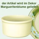 Fischbüchse rund Dekor Margueritenblume