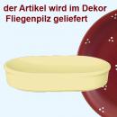 Fischbüchse oval Fliegenpilz