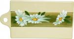 Frühstücksbrett Dekor Margueritenblume