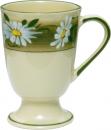 Fußtasse Dekor Margueritenblume