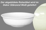 Gemüseschüssel 24 glänzend weiß