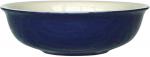 Gemüseschüssel 24 glänzend blau