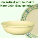 Gemüseschüssel 24 karo grün-blau