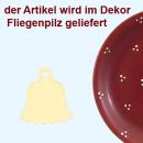 Glocke 5 cm Fliegenpilz
