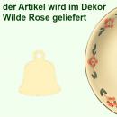 Glocke 5 cm Wilde Rose
