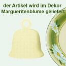Glocke mittel Dekor Margueritenblume