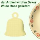 Glocke groß Wilde Rose