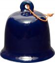 Glocke 5,0cm glänzend blau