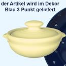 Gurkentopf blau 3 Punkt