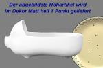 Hackepeterschwein groß matt hell 1 Punkt