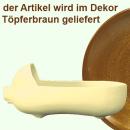 Hackepeterschwein groß braun