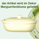 Heringstopf Dekor Margueritenblume