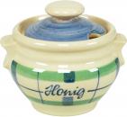 Honig karo grün-blau