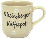 Coffee mug with font (2 lines) Gänseblümchen