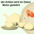 Kaffeeservice 21-teilig Mohn