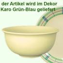 Kartoffelschüssel 24 karo grün-blau