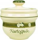 Kartoffeltopf Dekor Margueritenblume