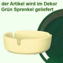Klemmascher grün Sprenkel