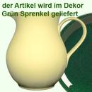 Krug Tina 4,0 grün Sprenkel