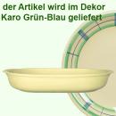 Lasagne 40 karo grün-blau