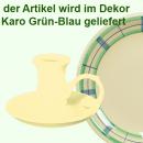 Leuchter Nachtlicht karo grün-blau