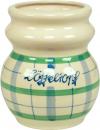 Löffeltopf karo grün-blau