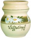 Löffeltopf Dekor Margueritenblume