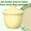 Salztopf karo grün-blau