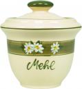 Mehltopf Dekor Margueritenblume