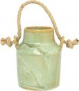 Milk can 13 cm Mint