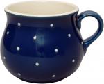 Mollytasse klein 0,25 blau 1 Punkt
