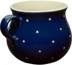 Mollytasse big with font Blue 1 point