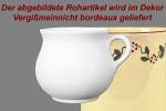 Mollytasse Vergissmeinnicht bordeaux