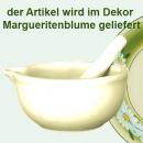 Mörser Dekor Margueritenblume