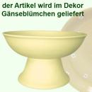 Obstschale mit Fuß Gänseblümchen