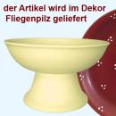 Obstschale mit Fuß Fliegenpilz