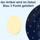 Osterei blau 3 Punkt